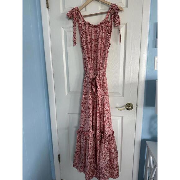 HANNAH Artwear Elara Aubrie Dress $575 NWT Size 3 / US 10 Tuckernuck - Picture 4 of 10